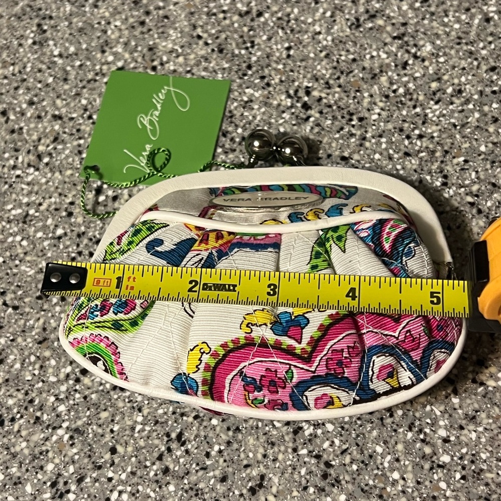 👛VERA BRADLEY KISSLOCK COIN PURSE - Picture 10 of 16